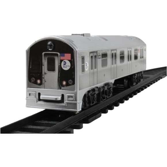 New York City 3 Pc. Battery Operated Train Set with Track - Picture 6 of 7